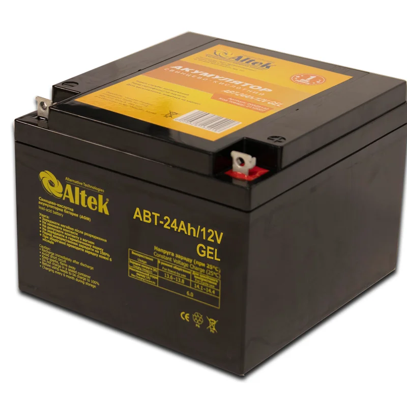 Акумулятор ALTEK ABT 24Аh 12V GEL