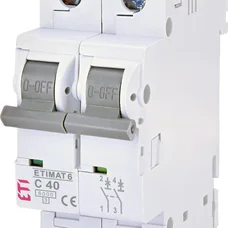 Автом. вимикач ETIMAT 6 2p C 40А (6kA)