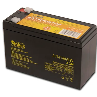 Акумулятор ALTEK ABT 7,5Ah 12V AGM