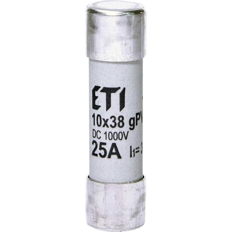 Запобіжник CH 10×38 gPV 25A 1000V (30kA)