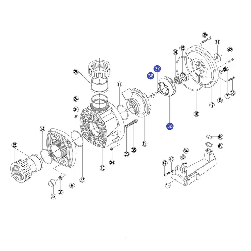 Крильчатка KA/KAP350 RKA134 Крильчатка KA/KAP350 RKA134