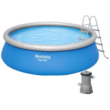 Надувний басейн Bestway 57289/57148 (457х122) з картриджним фільтром
