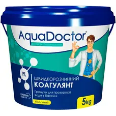 Коагулянт для басейну AquaDoctor FL 5 кг в гранулах