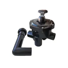 Кран шестиходовий Emaux MPV03 (88280811B), (1.5", бічне підключення)