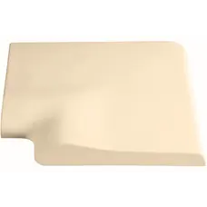 Кутовий копінговий камінь Aquazone 250x300x50-25 мм, бежевий