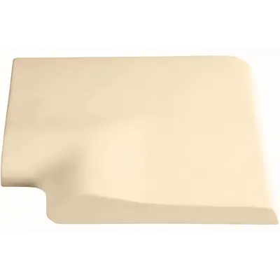 Кутовий копінговий камінь Aquazone 250x300x50-25 мм, бежевий