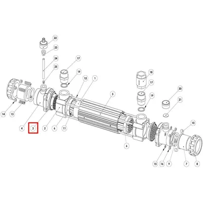 Фітинг-корзина теплообмінника G2 Elecro, 2 шт.