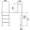 Сходи для басейну Flexinox Muro (3 сходинки), AISI-316L