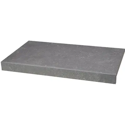 Бортова Г-подібна плитка Aquaviva Stellar Grey, 600x345x50(20) мм