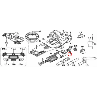 Клапан різьби картриджного фільтра Kokido Voltera EV60