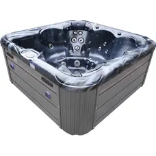 СПА-басейн Aquajoy Ibiza (200х200х89 см), темний опал, з динаміками та LED-підсвічуванням