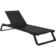 Шезлонг Aquajoy Tropic, чорний