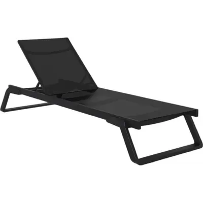 Шезлонг Aquajoy Tropic, чорний