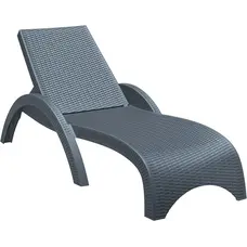 Шезлонг Aquajoy Fiji, темно-сірий