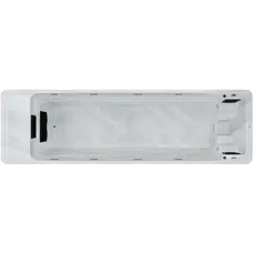 Плавальний СПА-басейн Aquajoy Infinity (780х228х150 см), Сріблясто-білий мармур