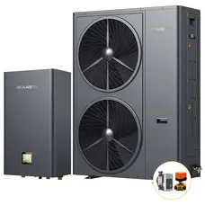 Інверторний тепловий насос для дому Aquajoy Plus 20T (19.83 кВт), циркуляційний насос + триходовий клапан