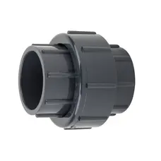 Муфта ПВХ Aquaviva розбірна клей-клей d50 мм