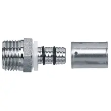 Муфта Rifeng з зовнішньою різьбою 25х1/2"