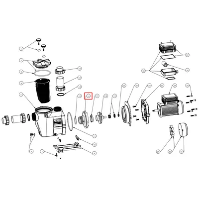 Дифузор насоса Hayward RS II (SPX3021B)