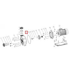 Ущільнювальне кільце корпуса насоса Aquaviva ZWE/WTB