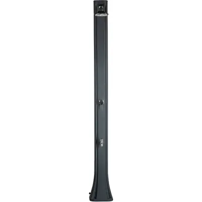 Душ сонячний Aquaviva Big Happy Five з мийкою для ніг, антрацит F620/7016, 36 л