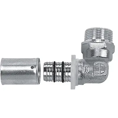 Коліно Rifeng з зовнішньою різьбою D20 х 1/2"