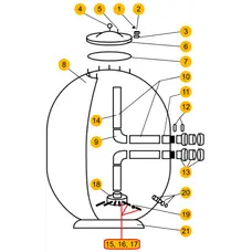 Дюзи для фільтра Aquaviva AP