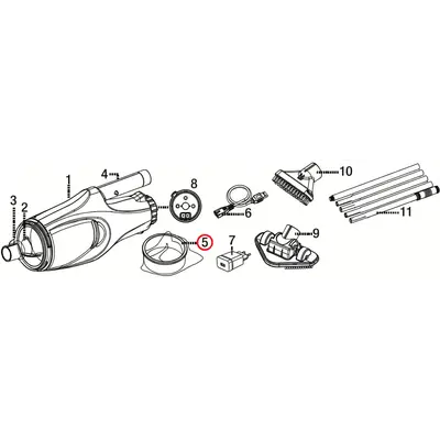 Фільтр Kokido для пилососа Telsa EV05