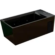 Крижана ванна Aquajoy All-In (195x90x71 см), Black Acrylic