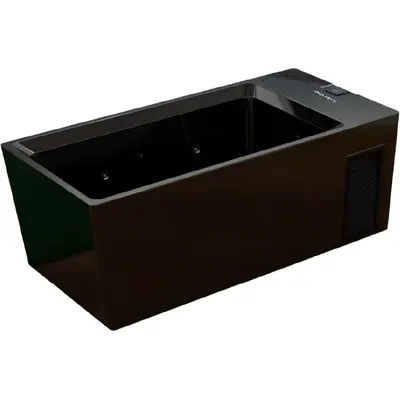 Крижана ванна Aquajoy All-In (195x90x71 см), Black Acrylic