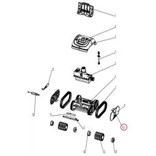 Бічна кришка для робота-пилососа Wybotics C1 (S.WY3312Pro.40.A.001)