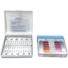 Тестер для басейну AquaDoctor Box таблетковий Cl/pH, 20 тестів