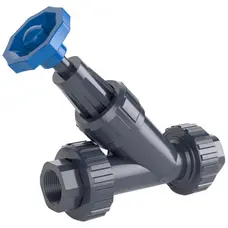 Кутовий вентиль ПВХ Hidroten 1021022, різьбове з'єднання d3/4"