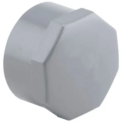 Заглушка ПВХ Hidroten ВР 1002546, з ущільн. кільцем, d2 1/2"