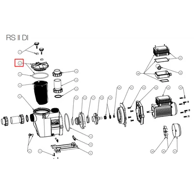 Кришка префільтра Hayward (SPX3000DS)