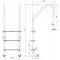 Сходи для басейну Emaux Standard NSL515-SR (5 сходинок), AISI-316