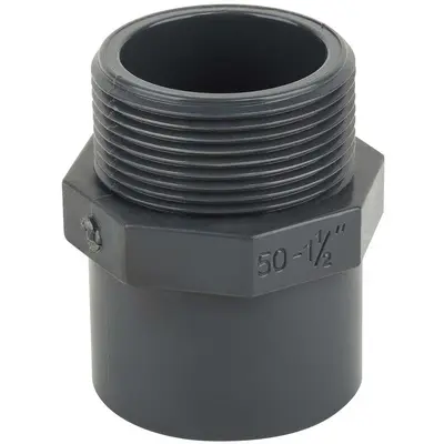 Муфта ПВХ Kripsol MR30 40.C редукційна, із зовнішньою різьбою d32-40х1-1/4"