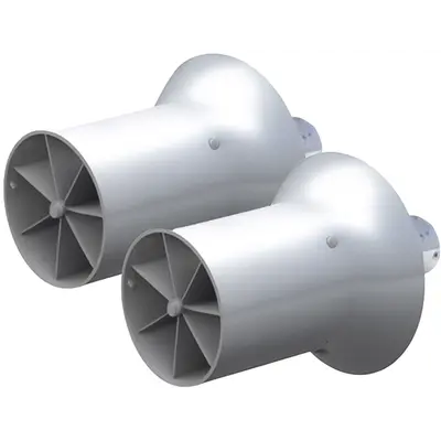 Турбінна система Hydrostar BGA 430 Double (130–430 м3/год, 230 В, на кронштейні)