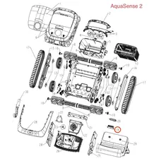 Корпус фільтра робота-пилососа Beatbot AquaSense 2/2 Pro/2 Ultra