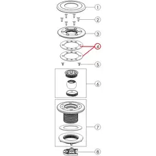 Ущільнювальне кільце форсунки EM2836, 4412, 4414