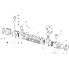 Ущільнювальне кільце муфти теплообмінника Elecro Z-IM-HE-NS під контур опалення