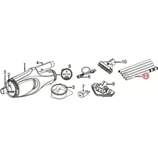 Штанга Kokido для пилососа Telsa EV05, 3х40 см