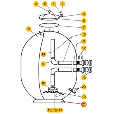 Підставка фільтра Aquaviva AP