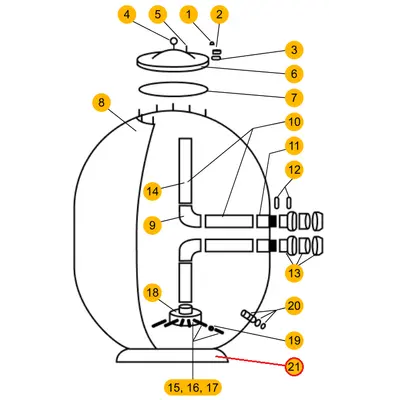 Підставка фільтра Aquaviva AP