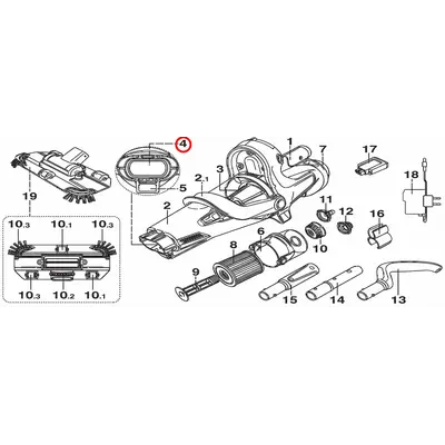 Клапан зливу води Kokido для пилососів Voltera EV56/EV60