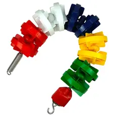 Розділювач доріжки Golfinho E5304.25SS Olympic PRO (150 мм, 25 м, нержавіюча сталь)