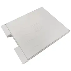 Заповнювана кришка з плиткою та защіпкою для скімера Hayward X-Pro 600, біла