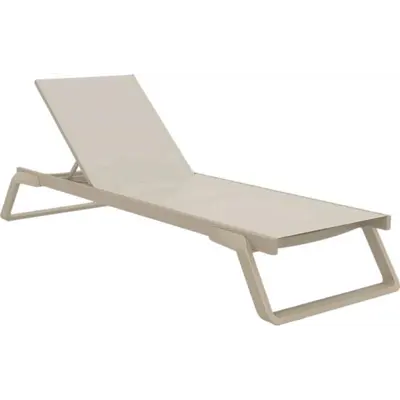 Шезлонг Aquajoy Tropic, сіро-коричневий