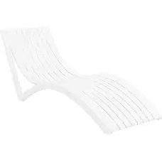 Шезлонг Aquajoy Slim, білий