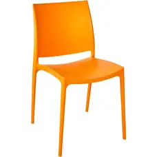 Стілець Aquajoy Emmy (540x810 мм), світло-оранжевий